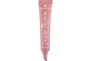 ‎ESSENCE COSMETICS essence the super peptide glossy lip treatment, Lippenbalsam, Nr. 03, Braun, glättend, mit Vitaminen, pflegend, vegan, ohne Parabene, ohne Mikroplastikpartikel, Nanopartikel frei, 1er Pack (10ml)