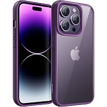 JETech Protection Verre Trempé 9H Pour Objectif Appareil Photo IPhone 14 Pro/Pro Max - Lot De 3