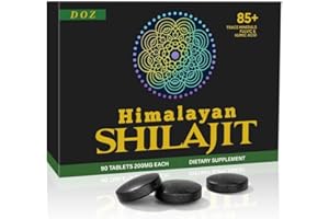 DOZ Complément Alimentaire de l'Himalaya 90 Comprimés de 200mg | Qualité supérieure | Riche en Nutriments