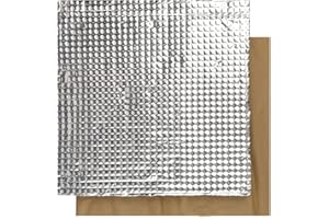 SOOWAY 3D Drucker plattform Heißbett Isolierung Baumwolle Leichte Schaumstofffolie selbstklebend Isolierung Matte Aufkleber Heißbett Thermopad kompatibel mit CR-10S Ender 3 Anet A8 (300 * 300mm)