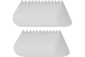 BLUTENET 25 Stück DN 125 Filter Cone für Zehnder Pluggit Wolf Helios Stiebel Eltron Maico Nibe Abluft-Tellerventile, DN 125 Kegelfilter Filterklasse G4, Lüftungsanlage Luftfilter Ersatzfilter