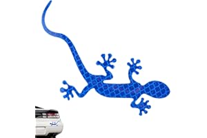 Quzente Gecko Reflective Strips, Reflective Warning Stickers for Cars, Weatherproof Car Sticker, Waterproof Sticker, Dustproof Car Sticker, High Temperature Resistant for Saloon, Racing