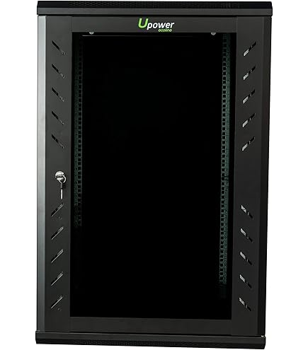 Armario Rack Mural 19 9U 600x450x500mm Pared Negro SOHORack De Rackmatic Wk013