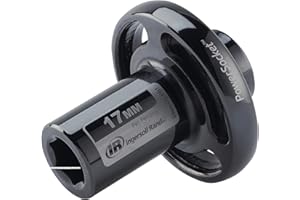 INGERSOLL-RAND Boca de alto rendimiento de 17 mm S64M17L-PS1 de Ingersoll Rand, cuadradillo de 1/2"