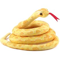 Peluche Serpente Gigante 1,1 Metri – Cobra Morbido Realistico, Decorazione Per Letto E Halloween (Verde)