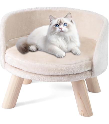 Sisal Loungestoel, verhoogd kattenbed, kattenkrabber, balkon