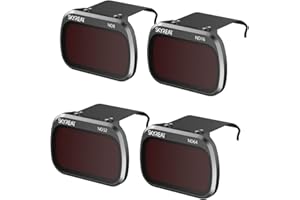Skyreat Mini 4K Mini 2 Camera ND Filter für DJI Mini 4K/Mini 2 / Mavic Mini/Mini SE Drohne Zubehör 4 Stück (ND8 ND16 ND32 ND64)…