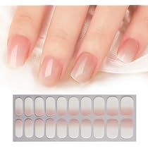 Halbgebackene Gel-Nagelaufkleber – 3D-Design, Wasserdicht, Mit LED-Licht Aushärten