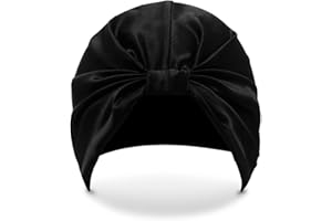 SILKE LONDON SILKE Hair Wrap - The Eva | 100% Luxurious Silk Hair Wrap | The Silk Bonnet Hair Turban that Protects & Repairs Damaged Hair | Sleep Cap Suitable for Frizzy, Curly, & Straight Hair Types