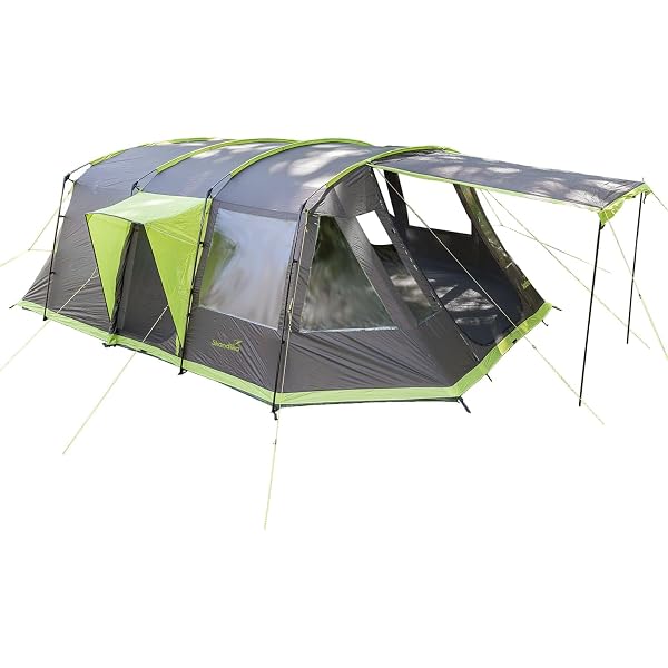 VAUDE Badawi Long 6P, großes Familienzelt, Sand Sport & Freizeit