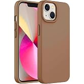 GGM GİYİM &amp; AKSESUAR Apple iPhone 13/14 ile Uyumlu İ&ccedil;i Kadife Dışı Mat Yapıya Sahip Koruma Sağlayan Lansman Silikon Kılıf (Ka