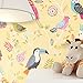 Produktbild NEWROOM Kindertapete Gelb Papagei Blumen Kinder Papiertapete Bunt Papier Kindertapete Kinderzimmer Babytapete Babyzimmer Niedlich