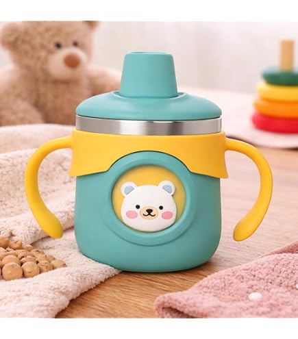 Buy Chicco Stainless Steel Power Cup Girl 18M+, 220 milliliter