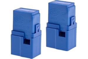 ECSiNG 2 Pezzi 12V Relè Interruttore Di Accensione Auto 252309F920 4RA007813-03 Relè Motore Ventilatore Compatibile Con ALMERA JUKE MICRA NAVARA NOTE PATHFINDER QASHQAI