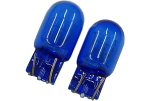 ‎BLUETECH 2er Set W21/5W Tagfahrlicht Standlicht T20 12V 21W / 5W BLAU Xenon Birne Original zweifadig