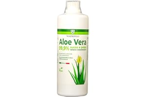 Vonderweid - Puro Succo di Aloe Vera Italiana | Integratore Alimentare Depurativo Digestivo Lenitivo e Nutriente con Aloe Vera da Bere | Non Filtrato | Made in Italy | 1000 mL
