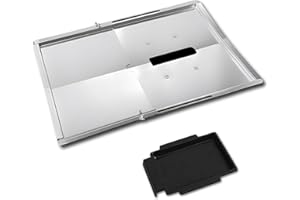 Nordic Bbq Store Verstellbare Fetwanne (30–46 cm) für 2-/3-Brenner-Gasgrills von Biltema, Lucifer, Napoleon, Landmann & Anderen europäischen Marken – Universelle Ersatz-Fettschale für Gasgrills