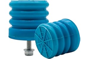 V Velameis SSF-106-40 Auxiliary Spring Rear Air Helper Springs Left/Right Pair,Suitable For Ford E-150|E-250,Ford E-350|E-450, Mercedes-Benz Sprinter 2500|3500 Blue