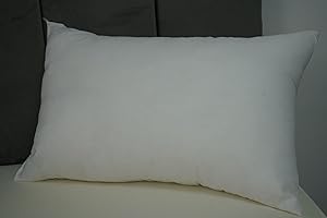 ARLINENS Virgin Hollow fibre Filled Anti-Allergy Baby Nursery Toddler Junior Cot Bed Pillow Poly Cotton Cover in 40cm x 60cm