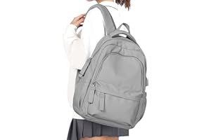 WEPLAN Mochilas Escolares Adolescentes Mochila Instituto Mochila de Viaje Mochila Colegio Mujer Chica Mochilas tipo Casual Mochila Escolar Impermeable Ligera Mochila Portatil 14 Pulgadas