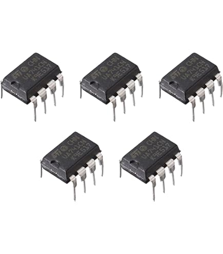 50 Pezzi Amplificatori Operazionali UA741/LM358 - 8 Pin Per Elettrodomestici E Elettronica