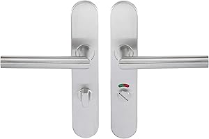 Bricard Zestaw klamek z uchwytami, stal nierdzewna, 666471