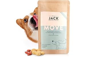 Hello Jack Condroprotector Perros con Mejillón Labio Verde - Condoprotectores para Articulaciones y Huesos - Glucosamina y Cúrcuma - Cachorros y Perros Grandes