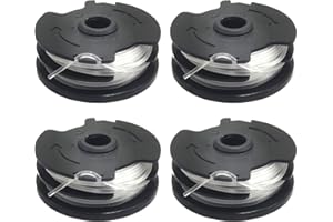 CDIYTOOL Zamienne szpulki żyłki do podkaszarki do trawy LIDL Parkside, 1,65 mm, Autofeed, zapasowe szpulki do podkaszarki Parkside PRTA A1, B2, C3; PRT 550 A1, A3; PRT 300 A1 akumulatorowej podkaszarki do