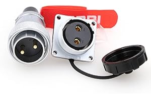 DRRI WEIPU High Voltage WS28 2-Pin TQ Male Plug Z Female Socket metal Aviation Circular Connector for Solar Panel