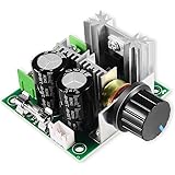 ARCELI 12V-40V 10A PWM DC Motor Speed Controller, High Torque & Low Heat Radiation Frequency Controller with Knob-High…