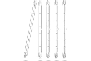 Klarlight Lampadina Alogena R7s 189mm Lampadine Alogena Sottile 1000W Lampadina J189 J Tipo Lineare Doppio End Proiettore Dimmable Halogen Rod, 16000 Lumen Super Bright Floodlight Lampada, 220-240V