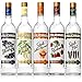 Produktbild Stolichnaya Stoli Flavored Premium Vodka 5er Set - Blueberi + Vanil + Salted Karamel + Razberi + Hot - je 70cl (37,5% Vol) -[Enthält Sulfite]
