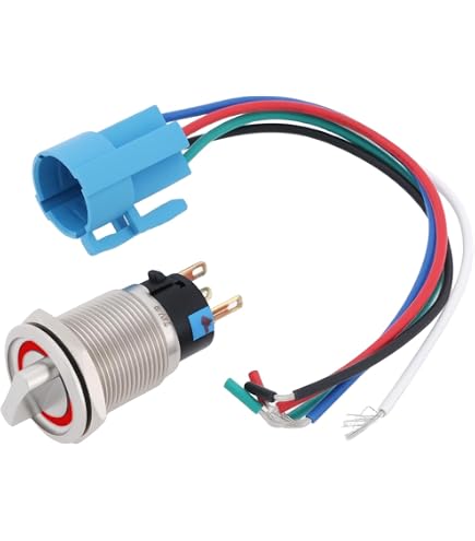 Produktbild von 10 Stück 3 Positionen Drehschalter 22 Mm Wechselschalter BEM38-20X/31