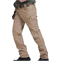 Pantaloni Trekking Uomo Softshell Militari | Impermeabili E Traspiranti | Asciugatura Rapida | Fit Regolare - Foto 4