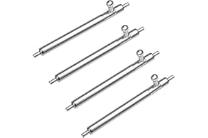 WOCCI 4 Pack Quick Release Spring Bars for Watch Straps, Stainless Steel Watch Pins, 1.8mm Diameters, Choice of Width 18 19 20 21 22 24 Millimeter