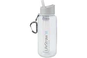 LifeStraw Go Botella con filtro de agua para viajes, senderismo