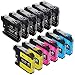 12-Pack Brother LC203 XL LC201 XL Ink Cartridge Replacement Works with Brother MFC-J4620DW MFC-J5520DW MFC-J5620DW MFC-J5720DW MFC-J4420DW MFC-J4320DW MFC-J480DW MFC-J485DW J885DW J880DW J460DW J680DW RS.5449.00