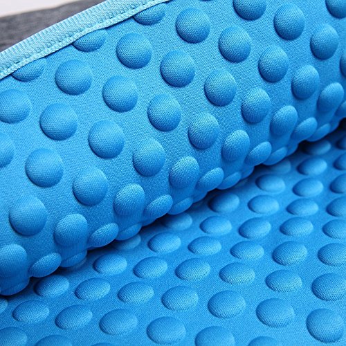 Simtyso ShockProof Neoprene Laptop Sleeve Hülle11.6 13.3 15.4Zoll Laptop Tasche Schultertaschen Schutzhülle Ultrabook Tasche für Apple MacBook Pro Retina 15 Dell XPS 15 Acer Chromebook 15 Asus ZenBook Pro Acer Aspire V15 (15.4zoll,blau+ball) - 5