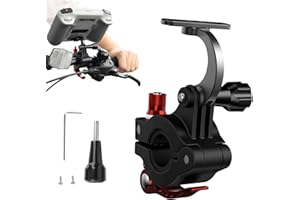 iEago RC Fernbedienungs Fahrradhalterung für DJI Mini 3 Pro/Mini 3/Mavic 3 Pro RC Controller, Fahrrad Halterung Metall Fahrradlenkerhalterung Verstellbar Bike Mount für DJI RC Zubehör
