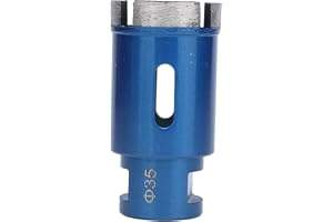 Nutriess 35mm Diamond Hole Saw Cutter M14 Drill Bit for Marble Granite (35 mm)