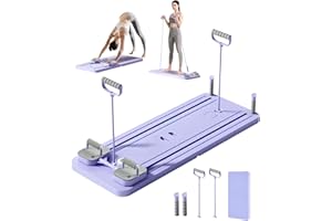 RANTIZON Advanced Full-Body Pilates Reformer Board with Automatic Rebound - Designed for Core & Abdominal Training - Ideal for Men, Women, Home, & Gym
