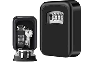 Gaoyong Cassetta di Sicurezza per Chiavi, Cassetta Portachiavi Sicurezza[Versione aggiornata] Cassetta a Combinazione per Chiavi