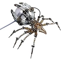 Metalkitor 3D Metall Puzzle Wespe - Steampunk Modellbausatz 627 Teile Für Erwachsene
