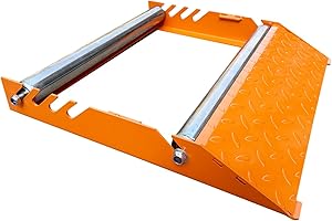 IRSCorp Rouleau de câble pour enroulement Dérouleur Câble pour bobines Acier Compatible Dérouleur pour Tambours de Câbles Enrouleur Distributeur Pliant Monobloc Cable Drum Roller