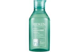 Redken Haarshampoo für fettige und gereizte Kopfhaut, pH-Wert ausgleichend, Mit Minze und Amino Acid Komplex, Amino Mint Shampoo, 1 x 300 ml