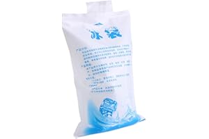 WALFRONT Pacchetto Refrigerante da 10Pezzi, Riutilizzabile in PE per Uso Alimentare, per Picnic e Conservazione di Alimenti(400ml)