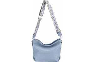 ITALYSHOP24 OBC Damen Tasche Shopper Hobo Bags Crossbody Schultertasche Umhängetasche Handtasche Gürteltasche Crossover Kunst Leder