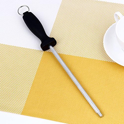 YPS Handle black diamond knife sharpener Sharpener sharpening stick 313*33.3* 8.1mm