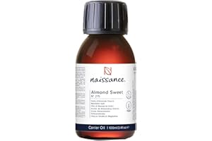‎NAISSANCE Naissance Süßes Mandelöl (Nr. 215) 100ml - Vegan, Gentechnikfrei - für Haar und Körperpflege, Aromatherapie und als Basisöl für Massageöle