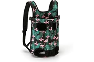 FUNAT Zaino per Cani, Borsa da Trasporto per Gatto Cane, Marsupio per Cani Zaino per Petto Anteriore Borsa a Tracolla Tote per Cuccioli di Gatto Sling Outdoor
